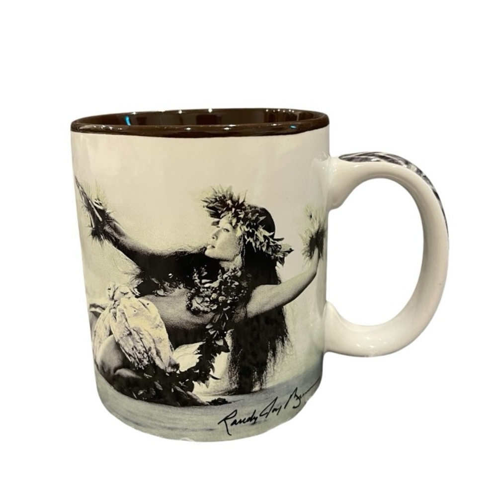 Island Heritage 2009 Ka Leo Randy Jay Braun Hula Dancer Coffee Mug